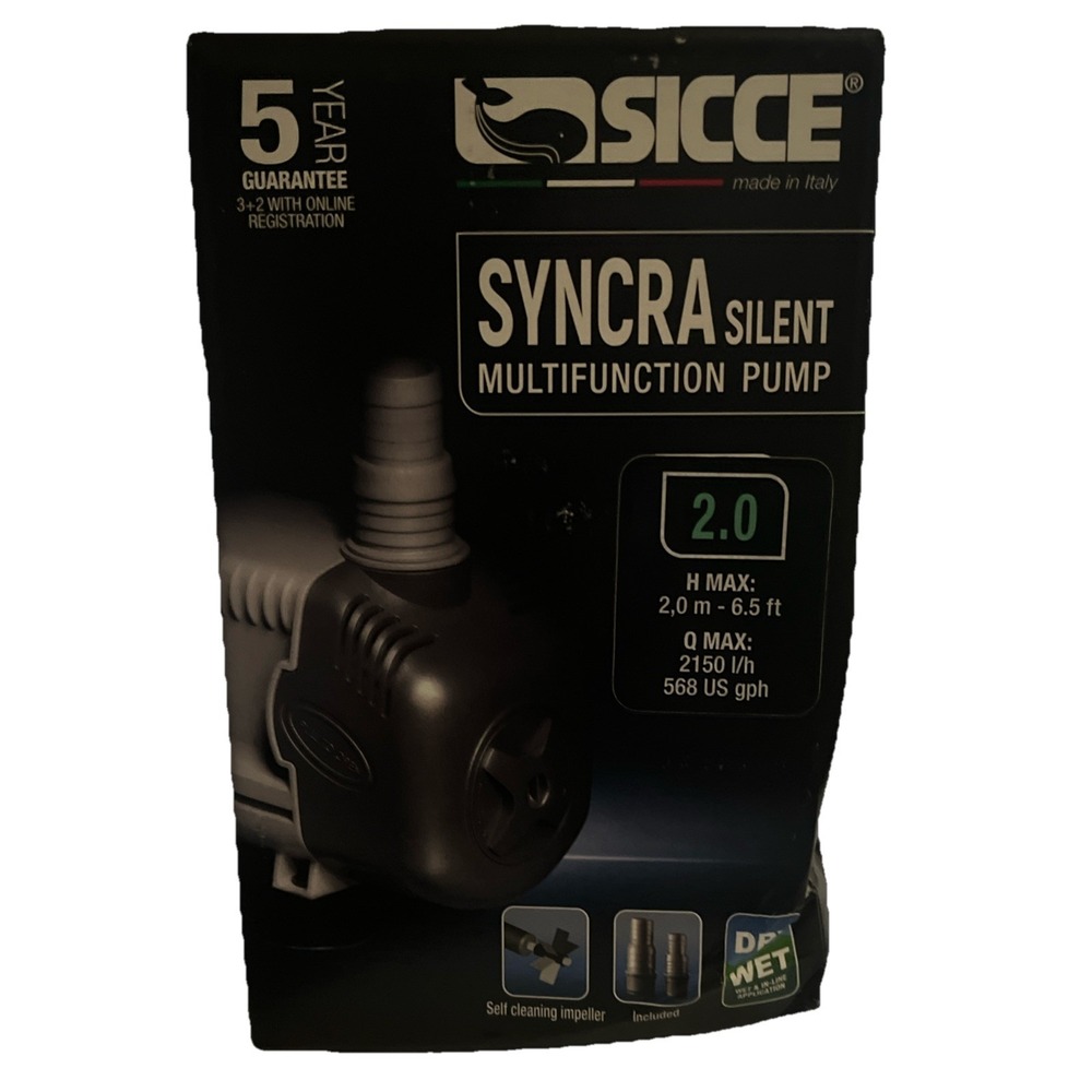 SICCE SYNCRA 2.0 Silent Multifunction Pump, 568‎ GPH | 5822